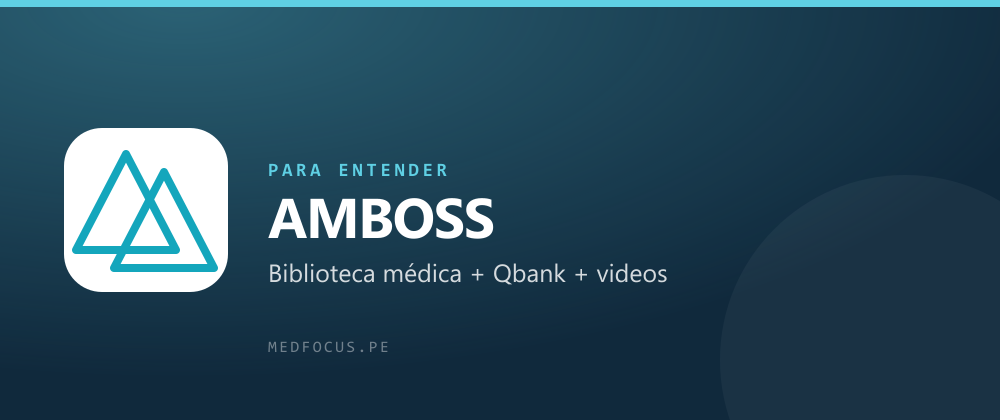 AMBOSS — biblioteca médica, Qbank y videos